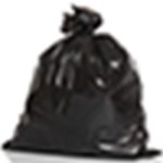 A garbage bag